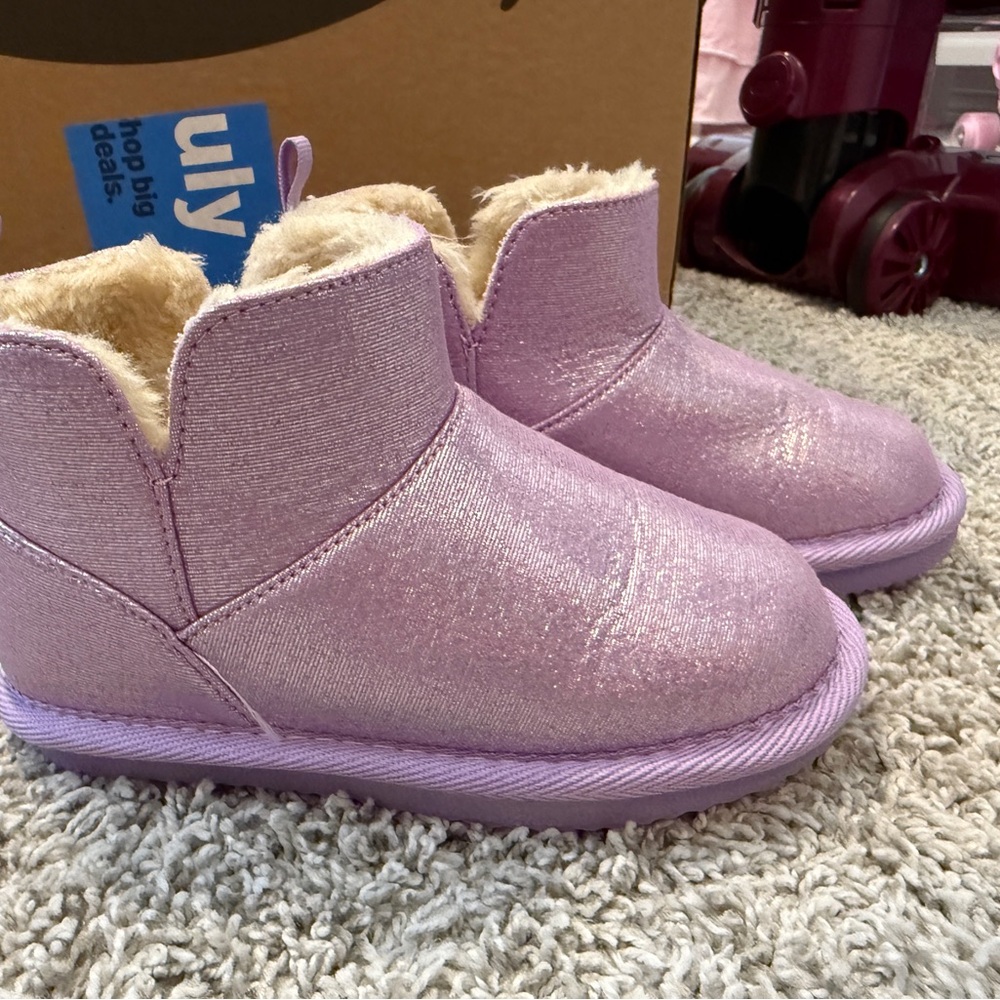 Canon Shimmering Purple Kids Boots